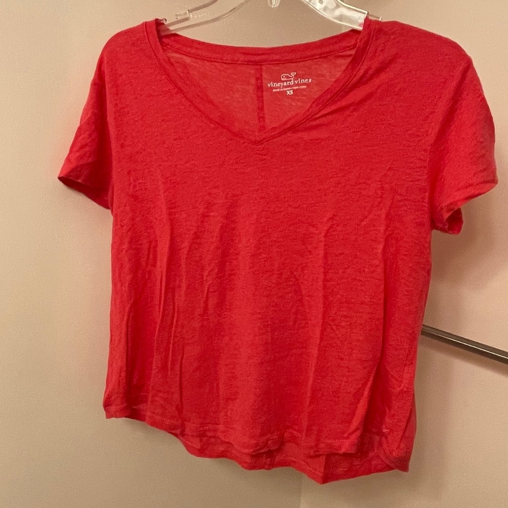 VINEYARD VINES PINK SHIRT SIZE XS